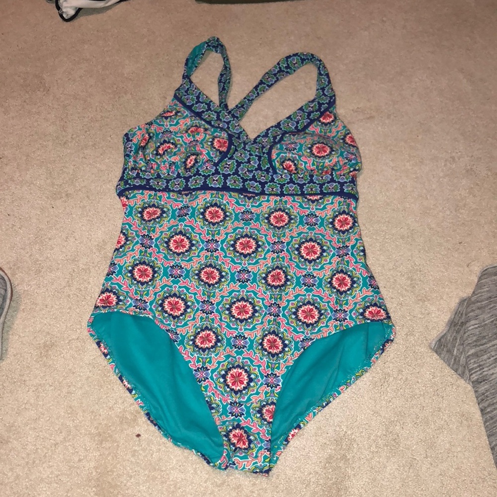 floral one piece